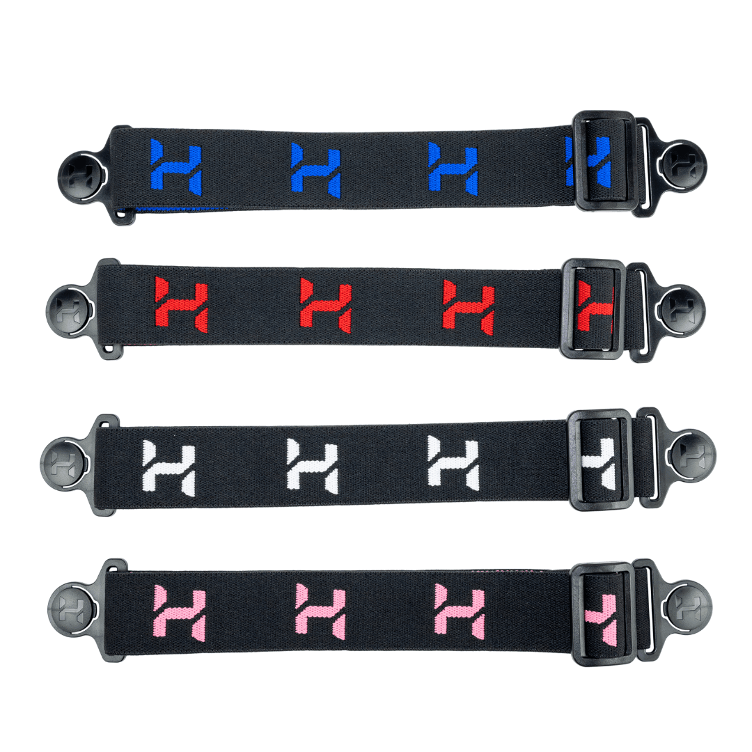 Halcyon Omnis colorful elastic mask straps